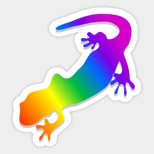 Rainbow Salamander Sticker